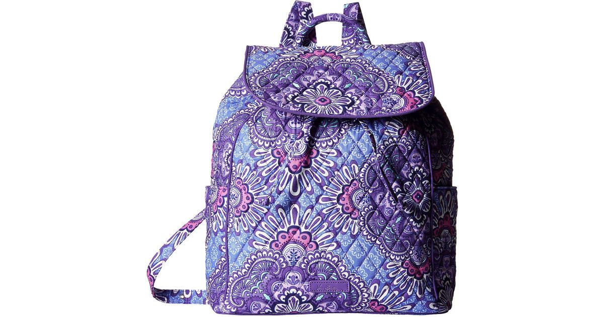 vera bradley drawstring backpack