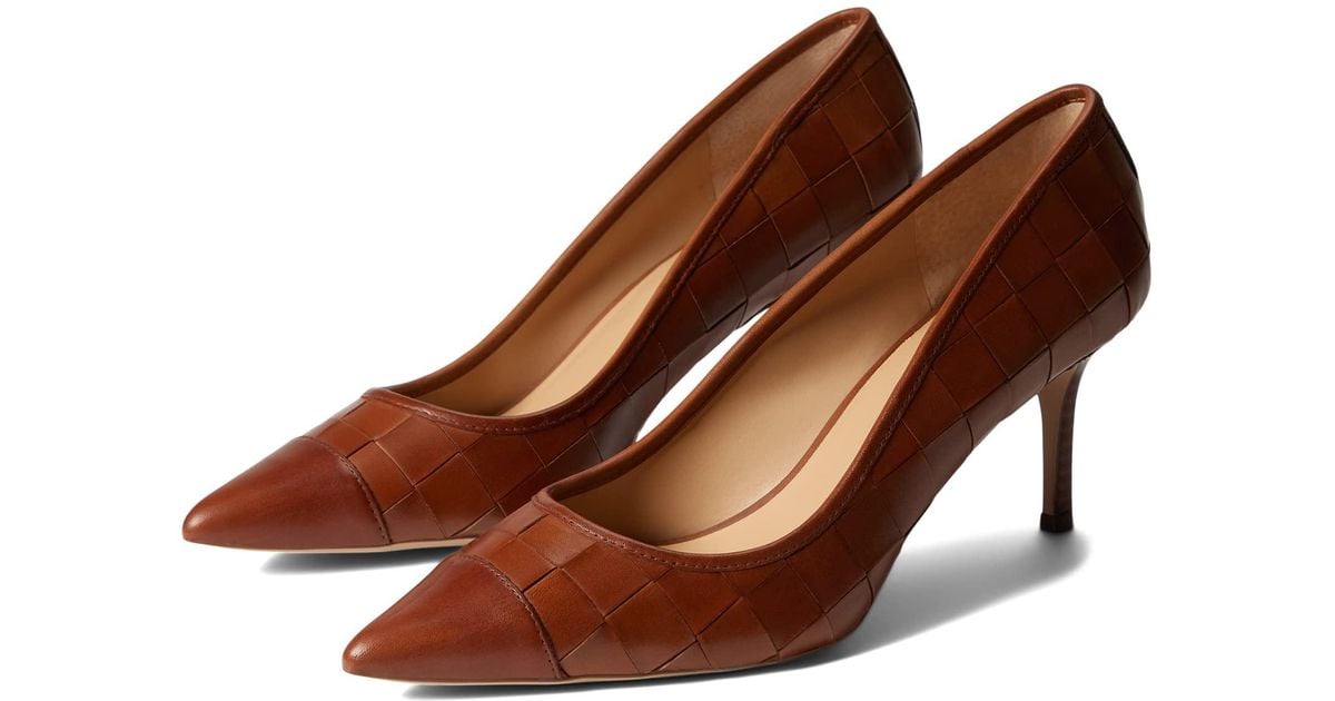 lanette leather pump