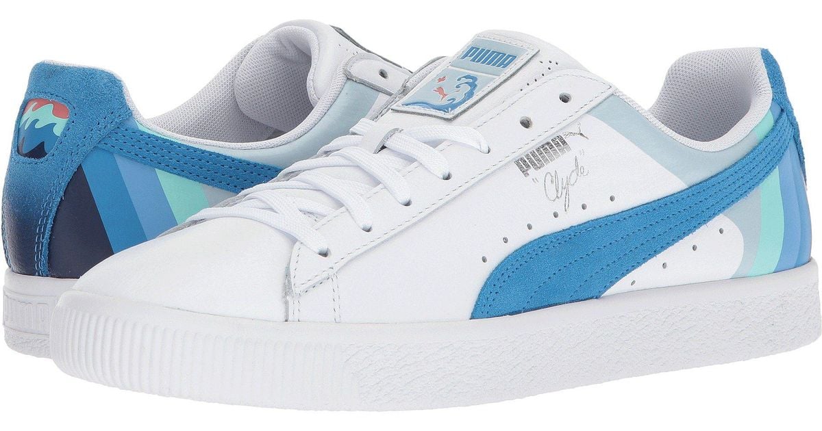 PUMA Leather Clyde - Pink Dolphin in 