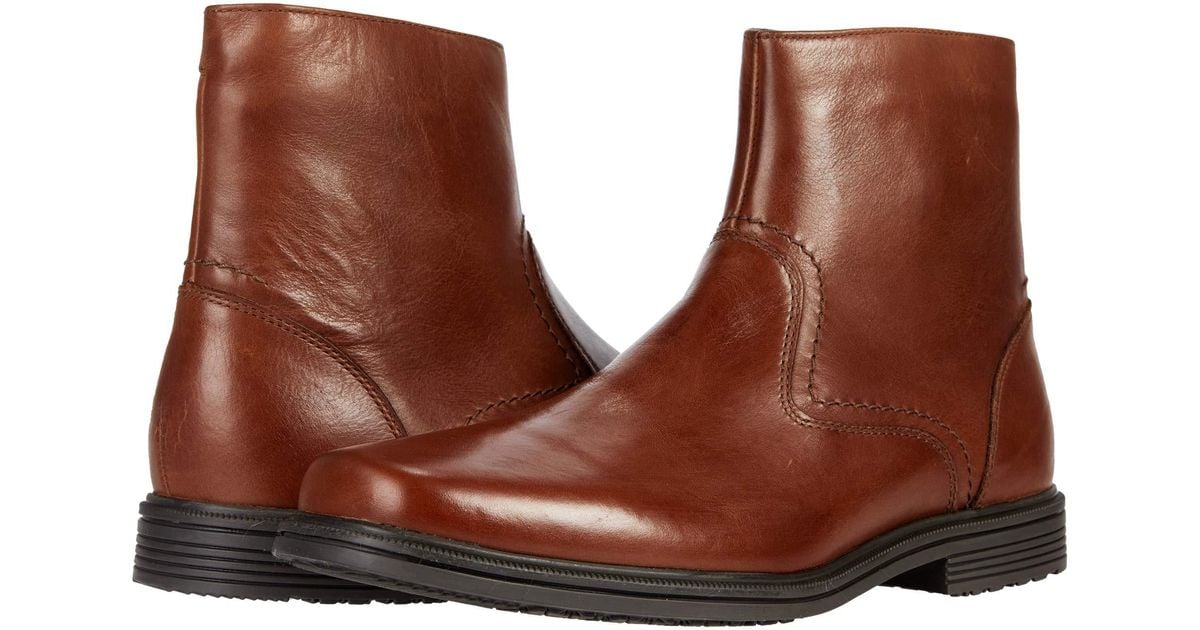 rockport zipper boot