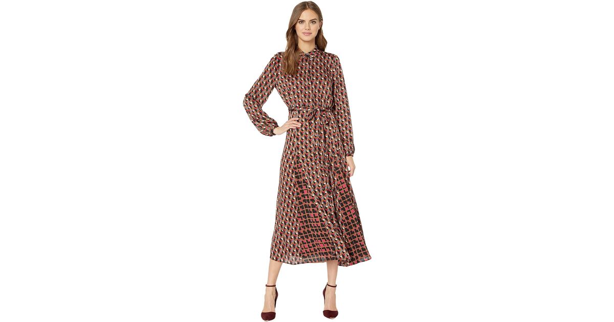 bcbg geometric dress