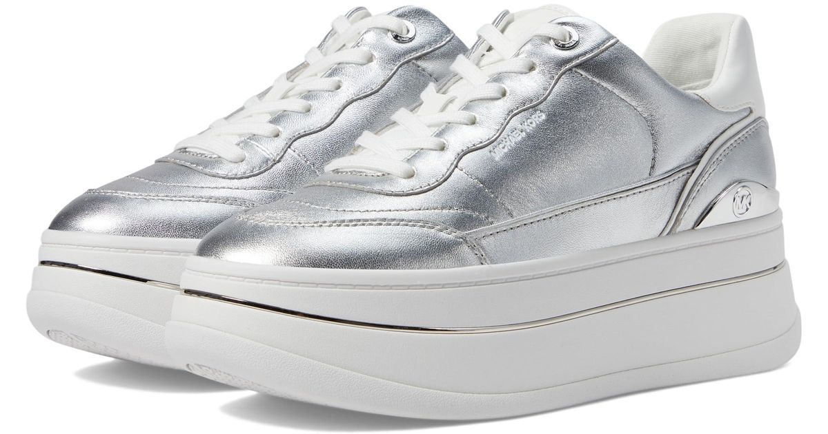 MICHAEL Michael Kors Hayes Lace Up in Metallic | Lyst
