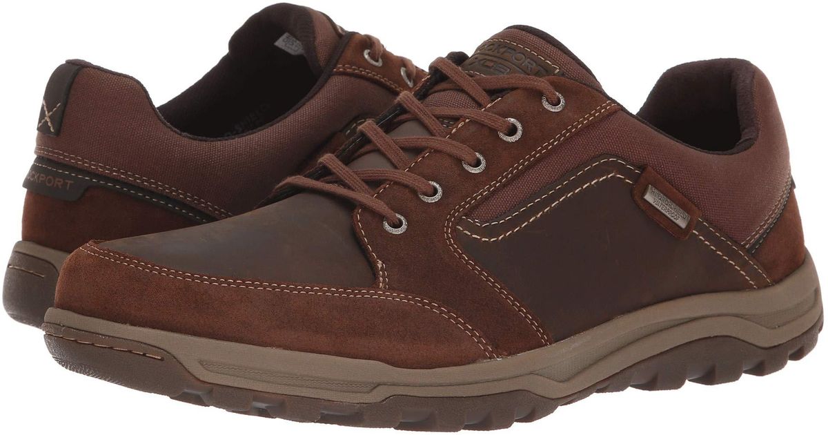 rockport harlee waterproof lace to toe