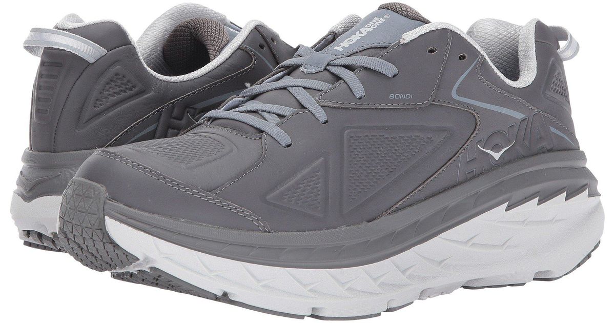 Hoka One One Bondi Ltr in Gray for Men | Lyst