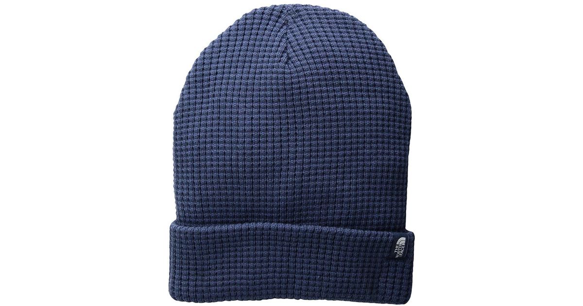 north face waffle beanie
