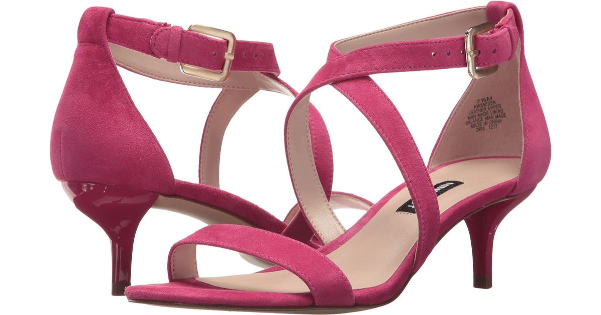 nine west pink shoes