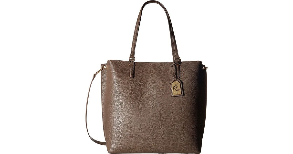 Ralph Lauren Leather Anfield Abby Tote 