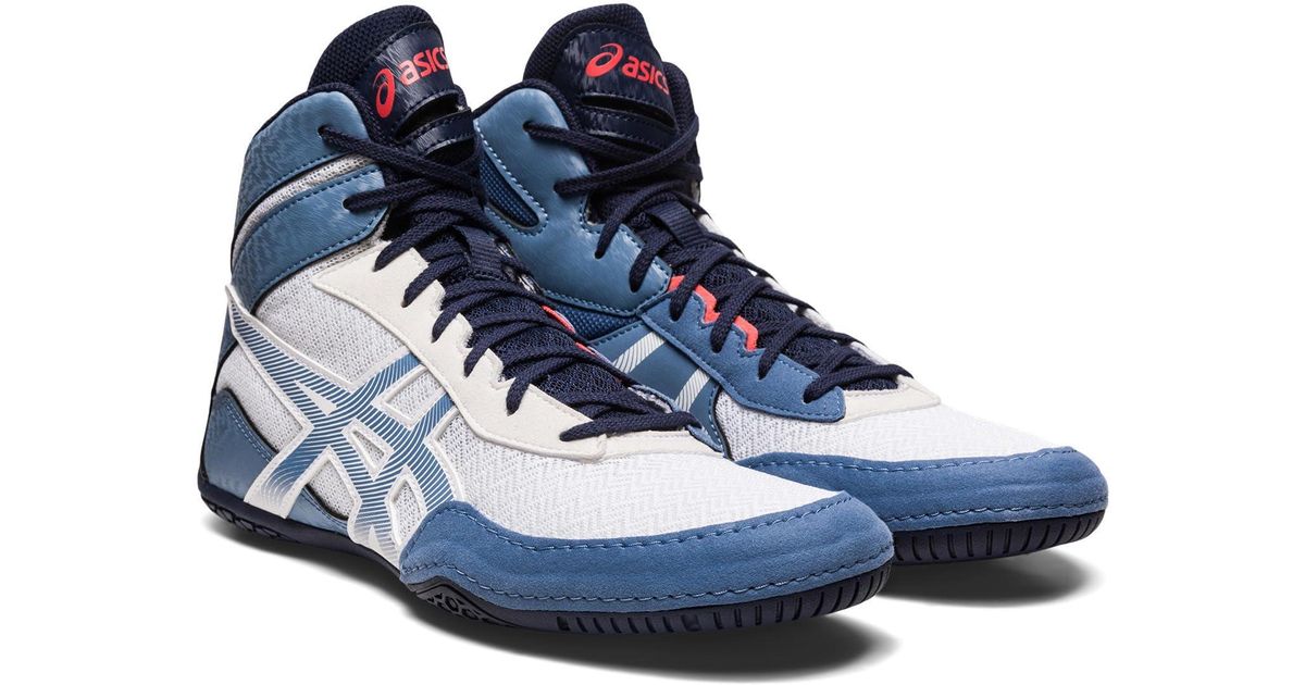 Asics Matcontrol 3 Wrestling Shoe in Blue for Men Lyst