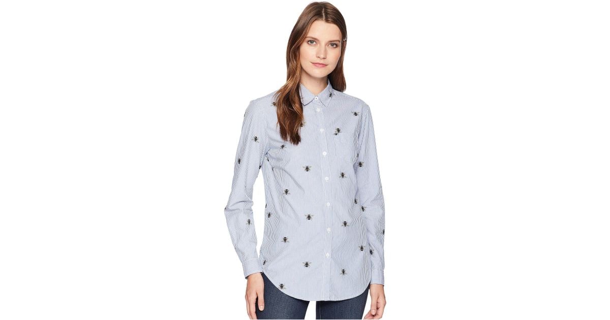 Joules Women/'s Lucie Print Shirt Button Down Blouse