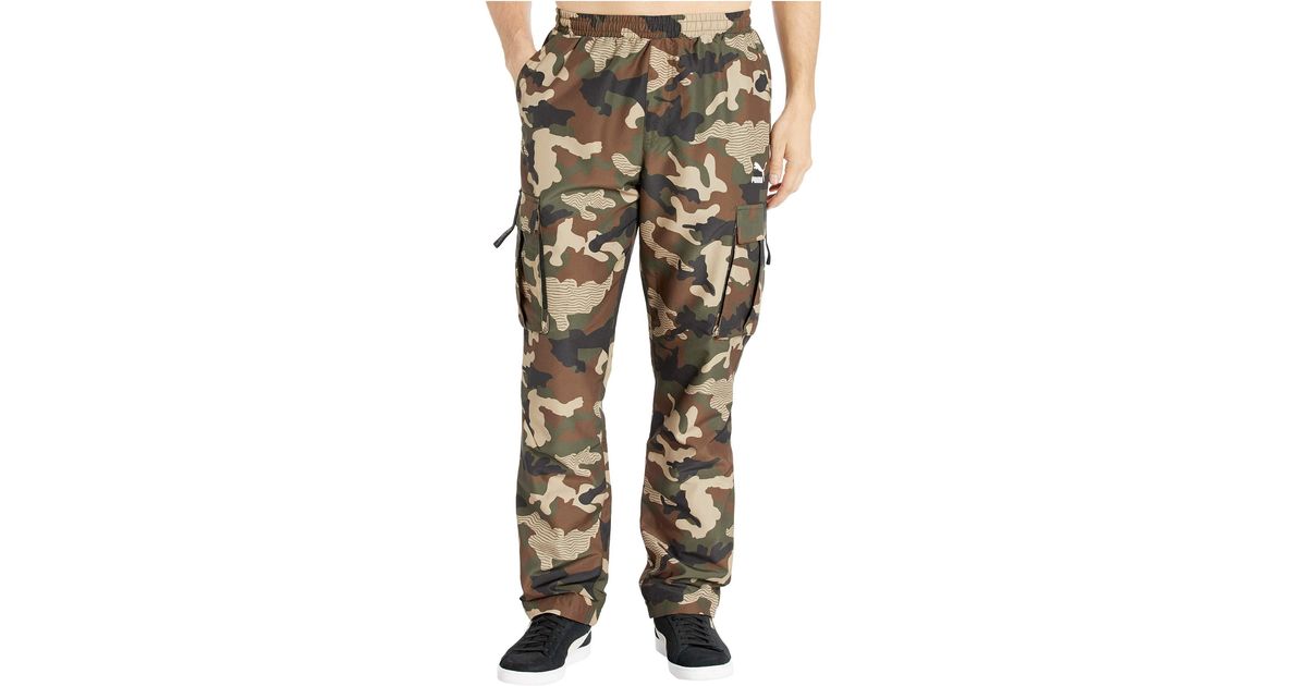 puma xtg trail camo cargo pants