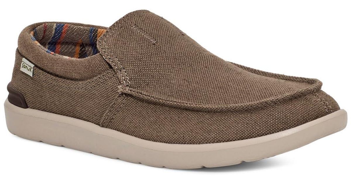 Sanuk Sidewalk Surfer Lite 2 Sl in Brown for Men | Lyst