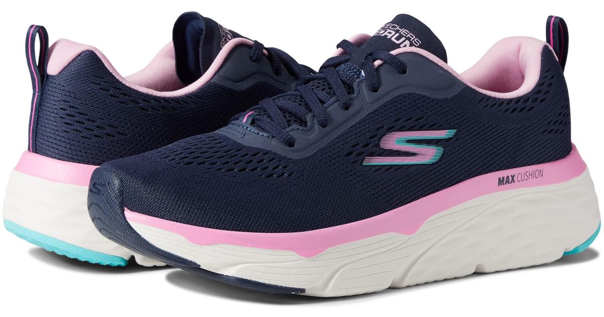 Skechers Synthetic Max Cushioning Elite - Ziva in Navy (Blue) - Lyst