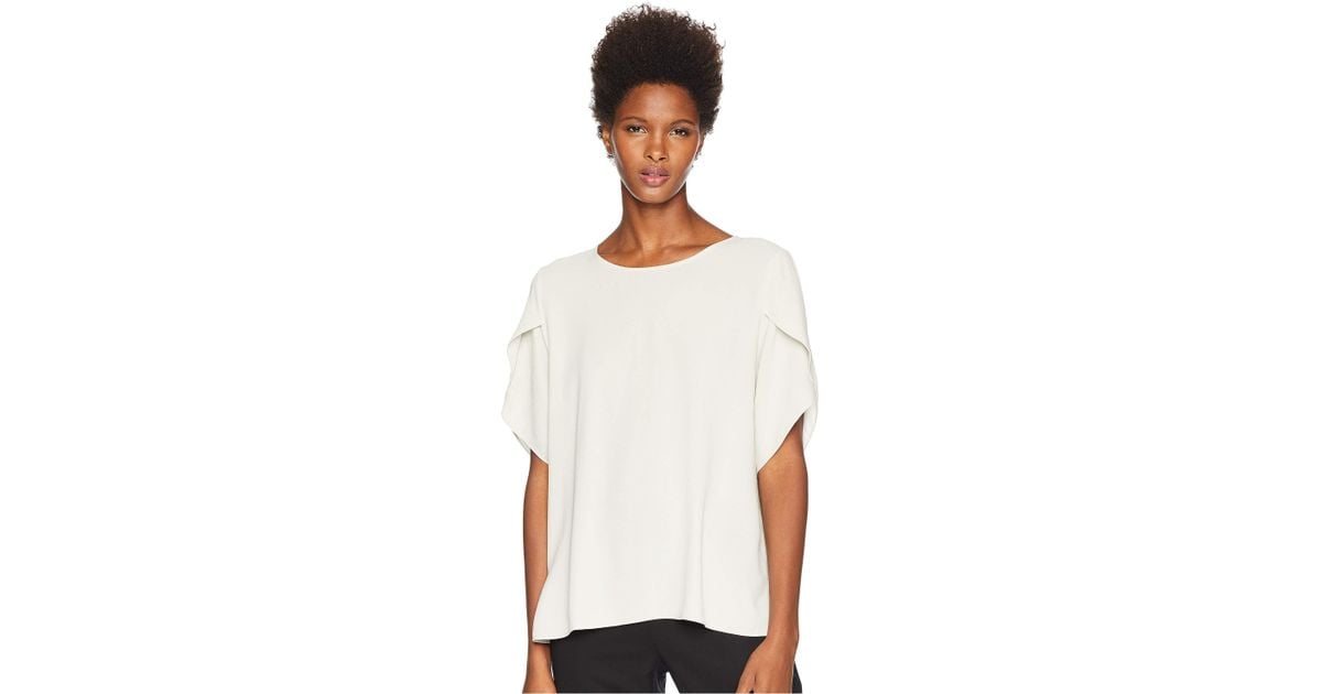 eileen fisher tulip sleeve top