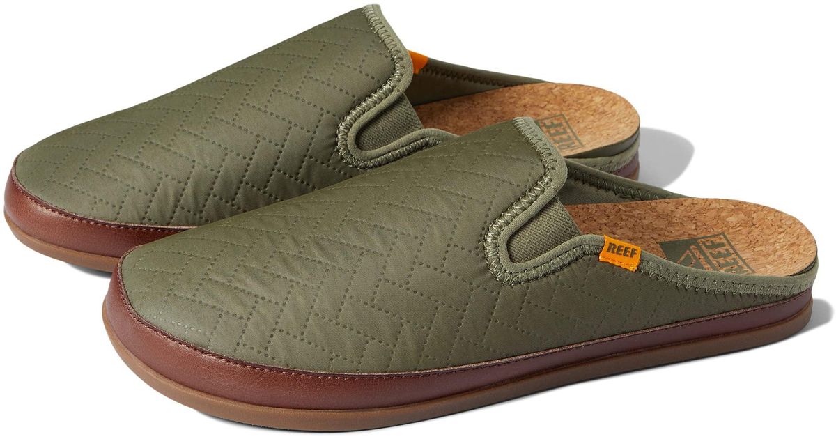 Reef Synthetic Cushion Homey in Olive (Green) for Men | Lyst