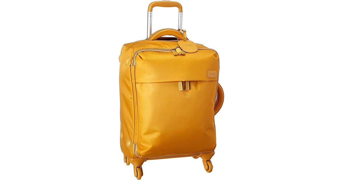 Lipault Original Plume Spinner 55/20 Carry-on in Yellow | Lyst