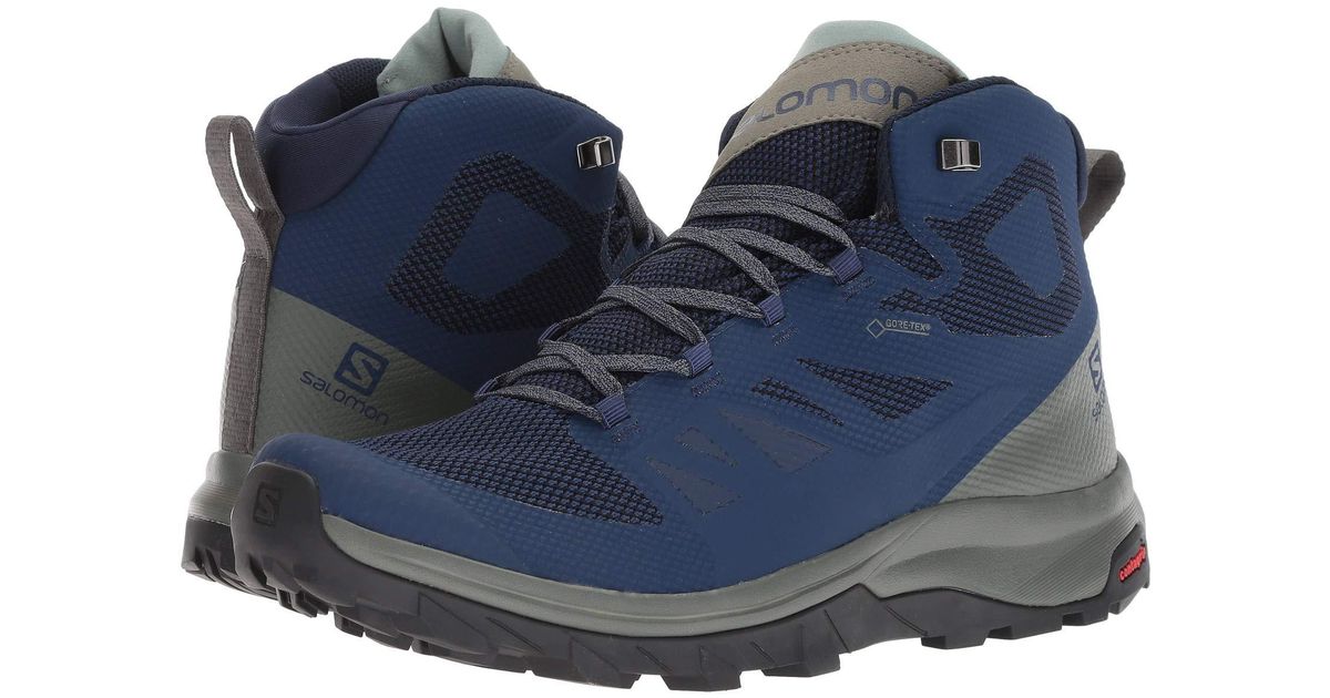 salomon outline gtx blue