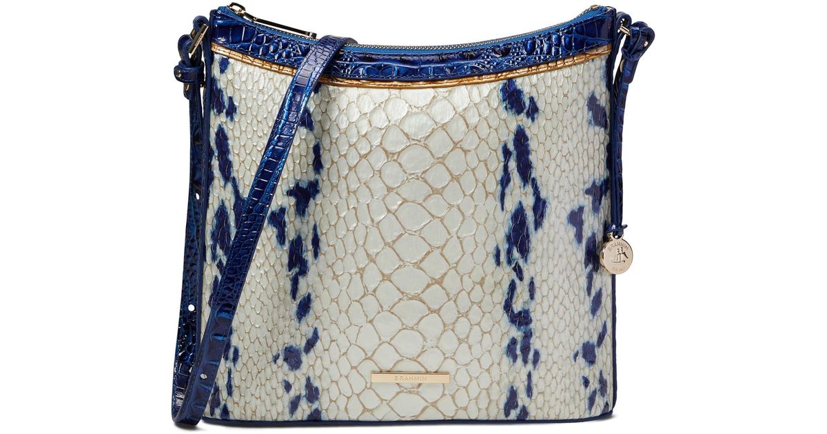 Brahmin Freshwater Katie Crossbody in Blue Lyst
