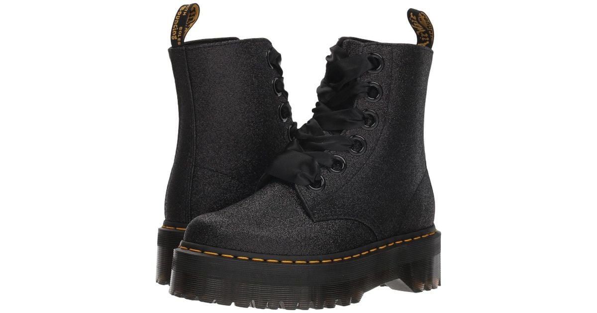 Molly Glitter Dr Martens Black Sale, SAVE 37% - www.ecomedica.med.ec