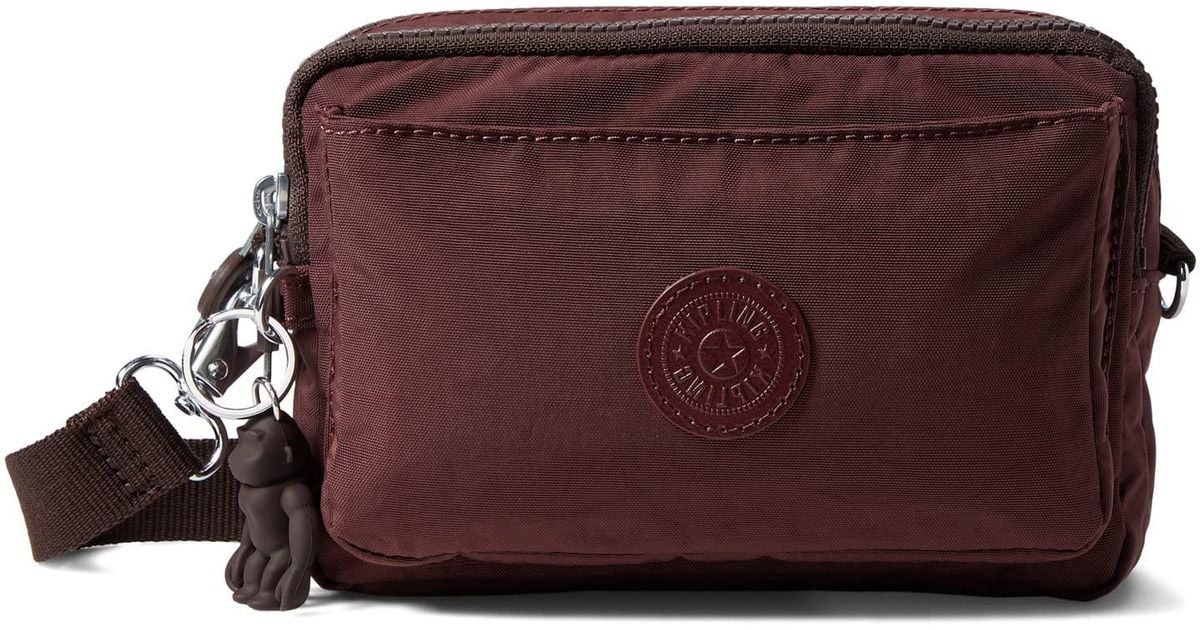 Kipling Synthetic Abanu Multi Convertible Crossbody Bag in Mahogany (Brown) Lyst
