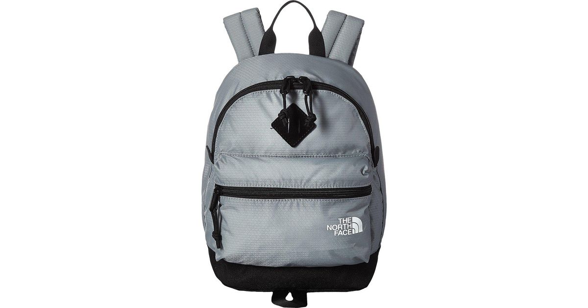 north face mini backpack black