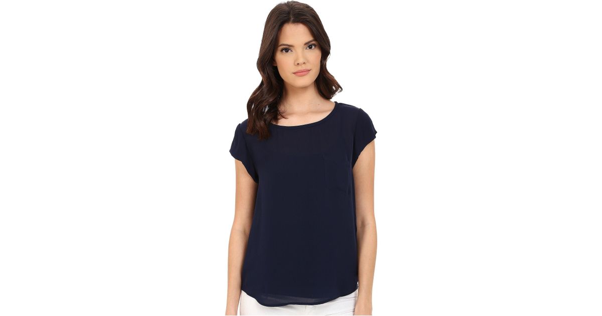 joie rancher silk top