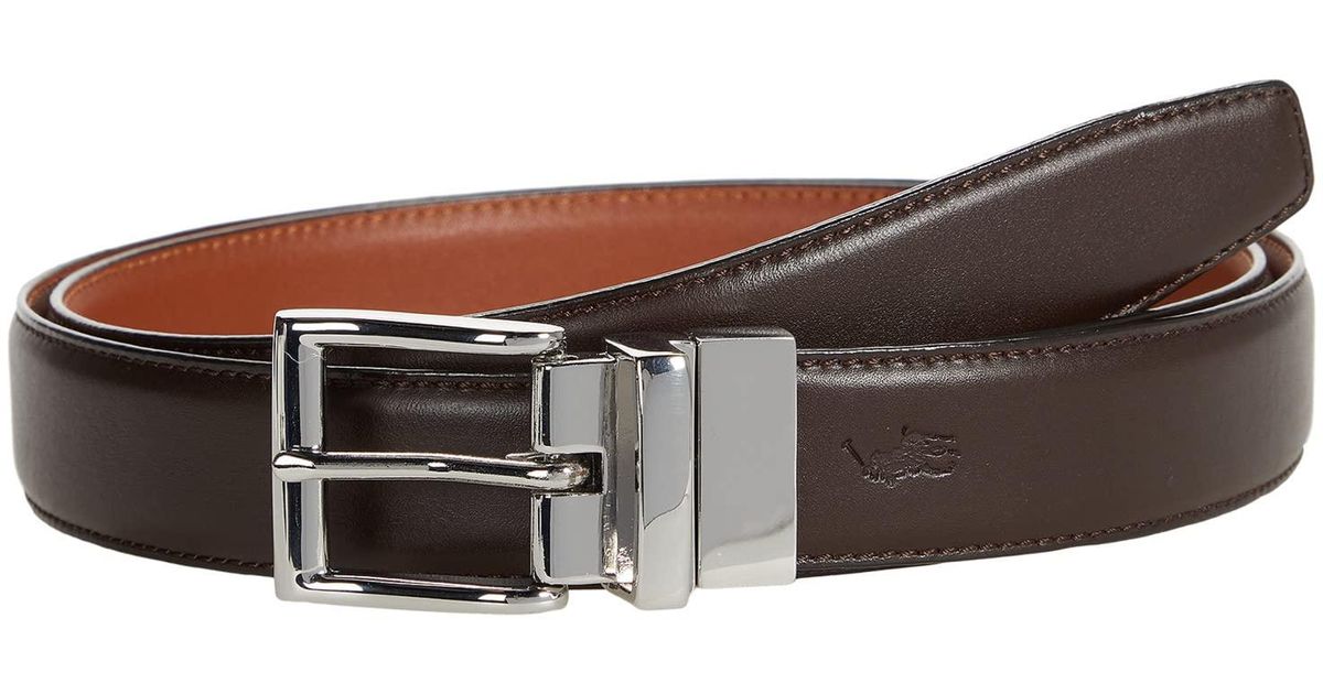 Polo Ralph Lauren Reversible Leather Dress Belt in Brown for Men Lyst