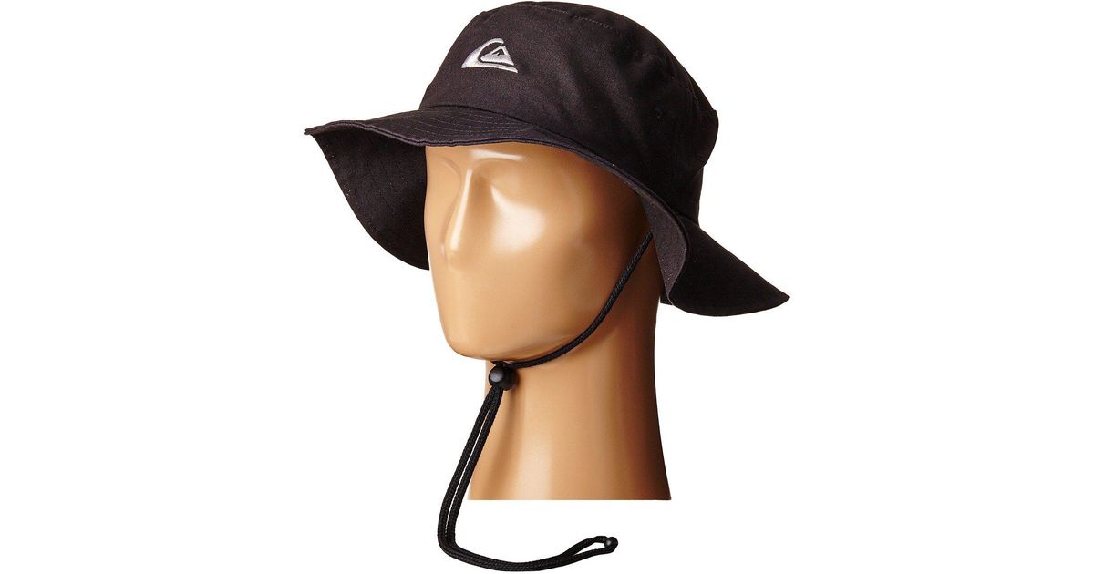 quiksilver men's bushmaster safari hat