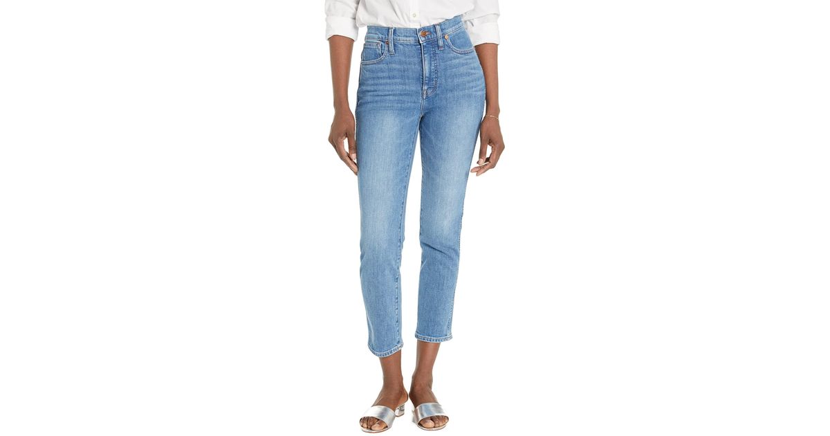 Madewell Stovepipe Jeans In Calliston Wash in Blue | Lyst