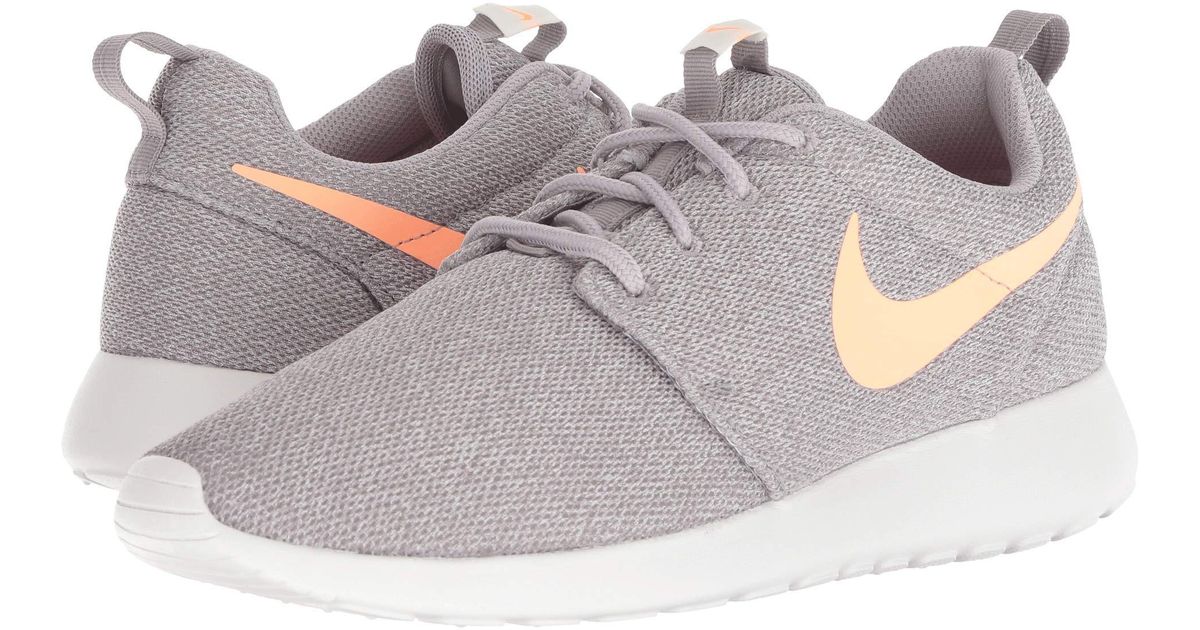 Nike Gray Roshe One (teal Tintwhiteghost Aqua) Women's Shoes Nike Roshe Run Light Ash Grey 10 - - Sneaker