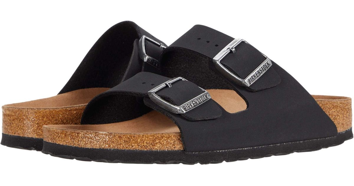 Birkenstock Arizona Vegan in Black - Lyst