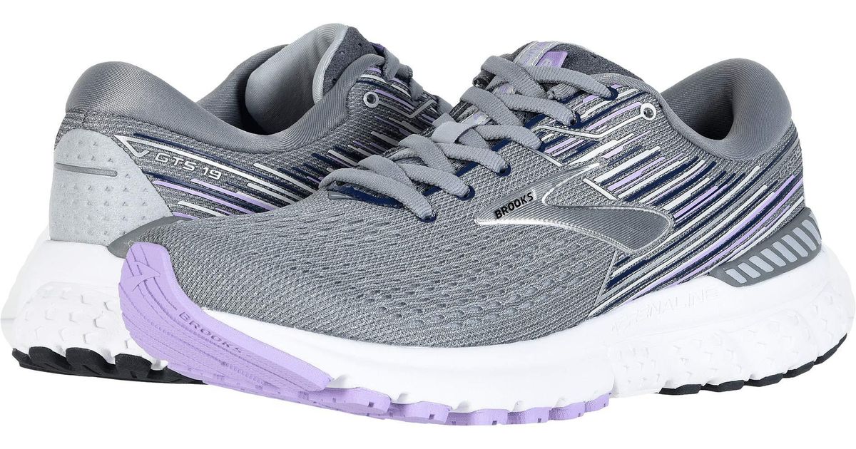 brooks black and purple