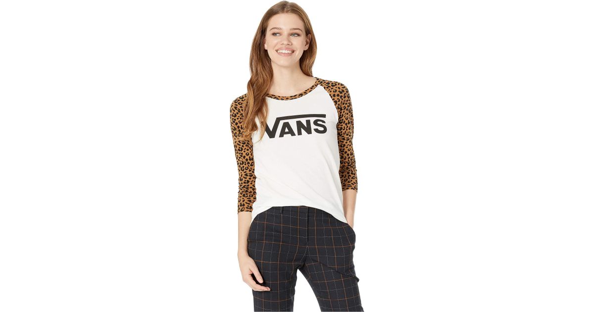 vans leopard t shirt