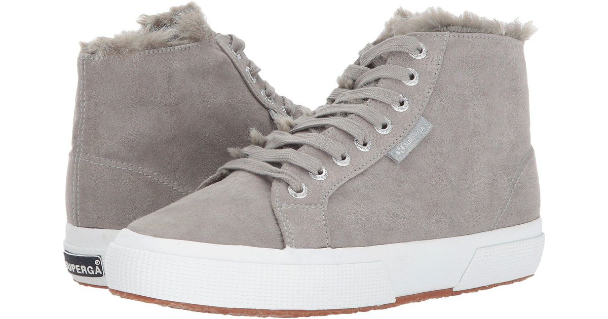 superga 2795 shearling sneakers