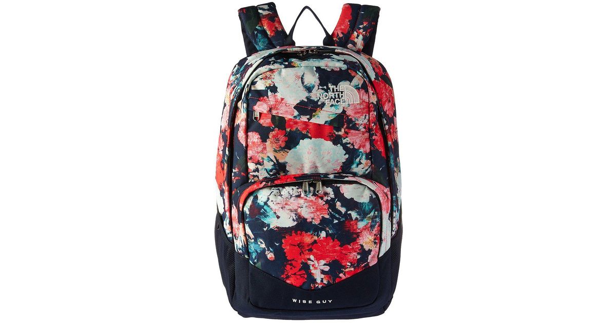 the north face floral backpack