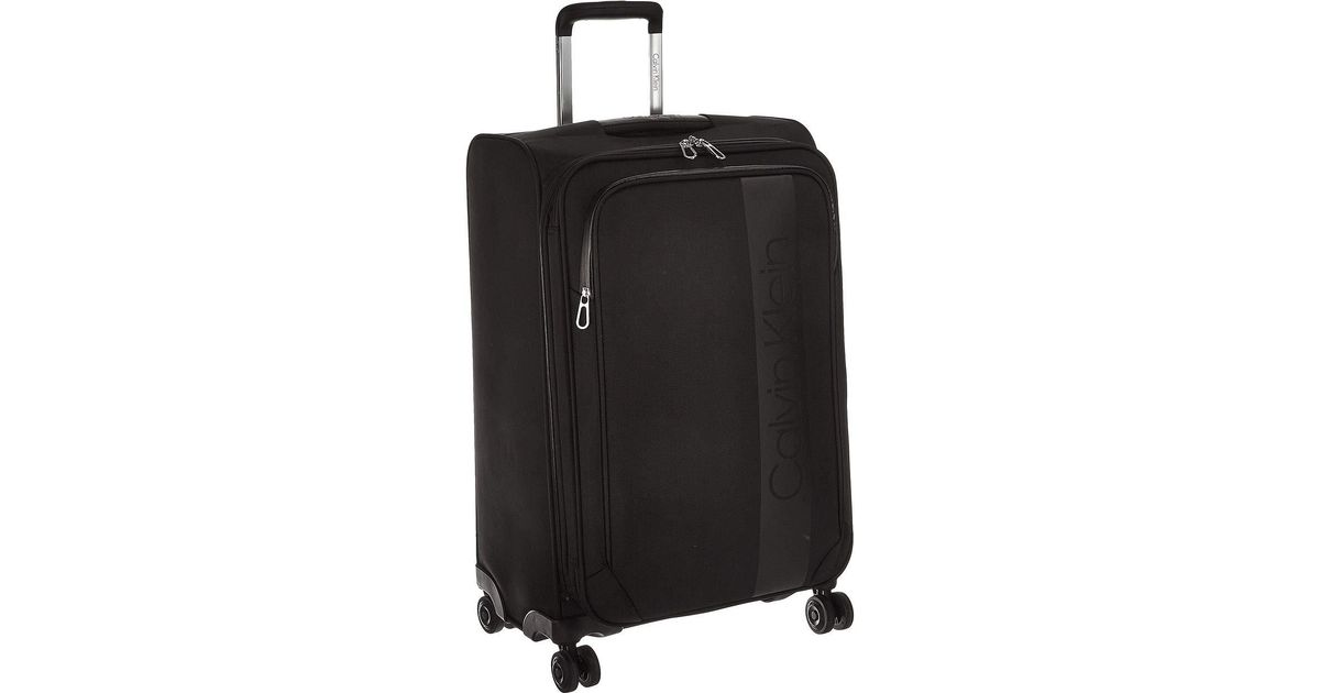 black calvin klein suitcase