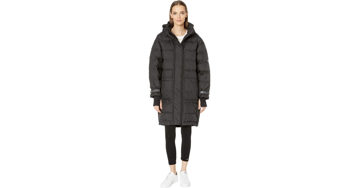 Adidas By Stella Mccartney Synthetic Long Padded Jacket Ea2561 In Black Lyst Adidas By Stella Mccartney Synthetic Long Padded Jacket Ea2561 In Black Lyst