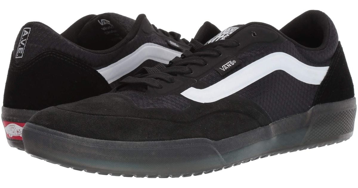 Vans Leather Ave Pro in Black for Men Lyst