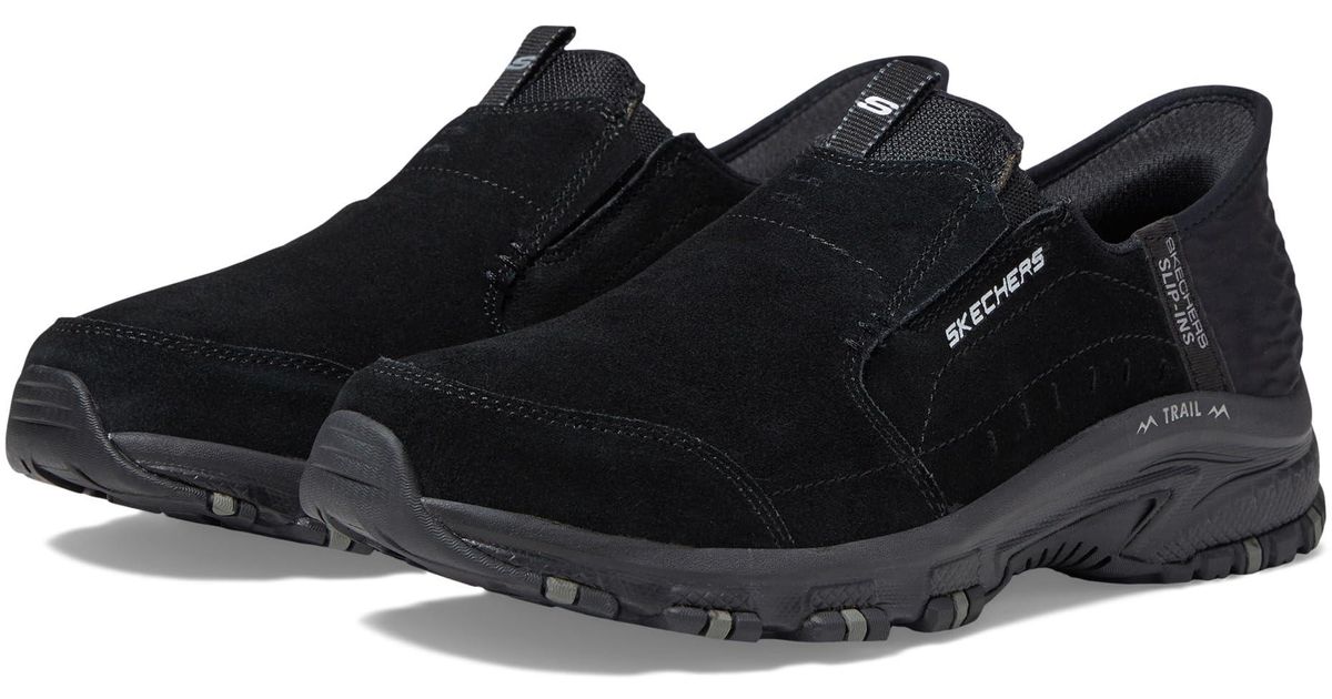 Skechers Hillcrest - Sunapee Hands Free Slip-ins in Black | Lyst