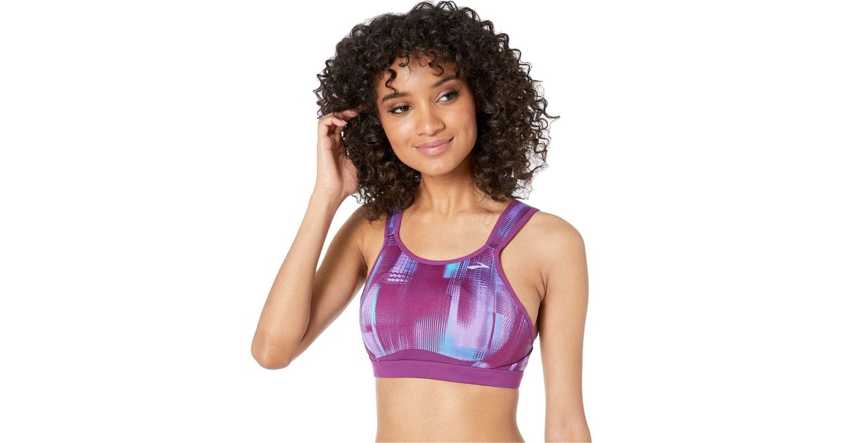 Lyst Brooks Maia Back Adjustable Medium Impact Sports Bra C E