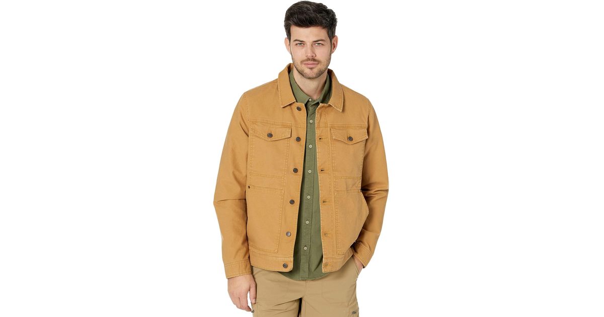 L.L. Bean Beanflex Utility Trucker Jacket Regular in Brown for Men | Lyst