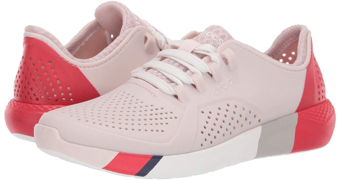 crocs literide barely pink
