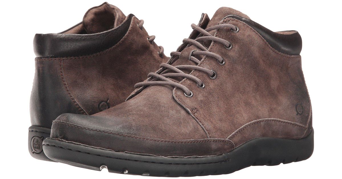 Born Suede Nigel Boots in Grey/Grey Combo (Gray) for Men - Save 4% - Lyst