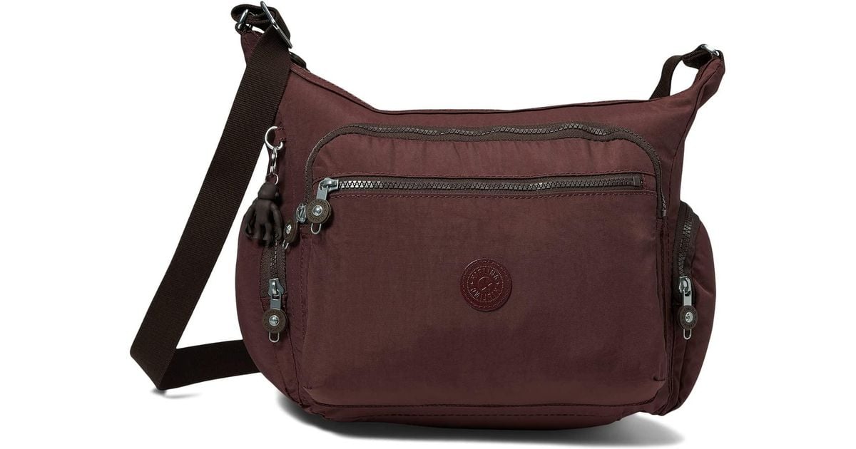 Kipling Gabbie Crossbody Bag in Brown Lyst