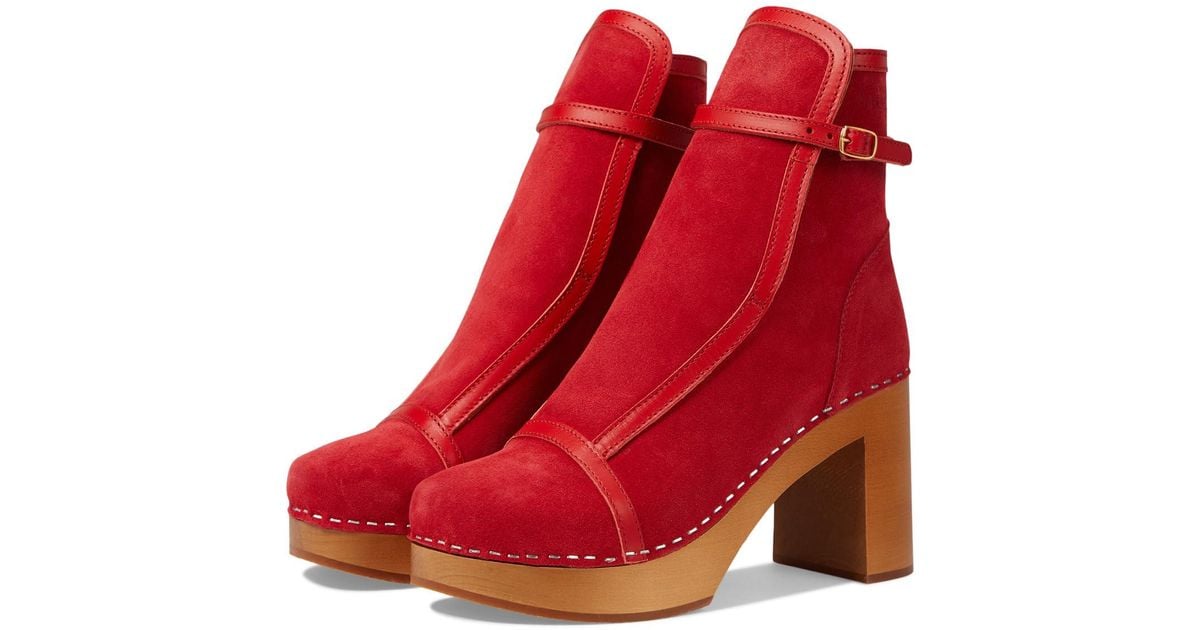 Swedish Hasbeens Sophisticated Jodhpur in Red | Lyst
