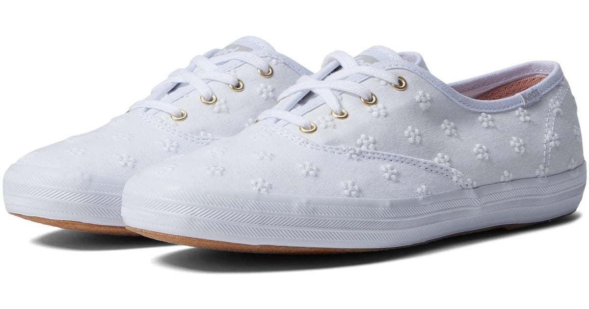 space Saucer Forensic medicine Keds Champion Daisy Eyelet in White | Lyst