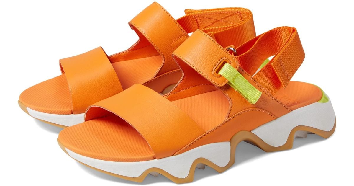Sorel Impact Ii Sling Low Sandal in Orange Lyst