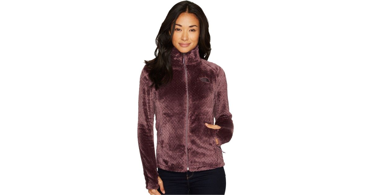 north face osito black plum