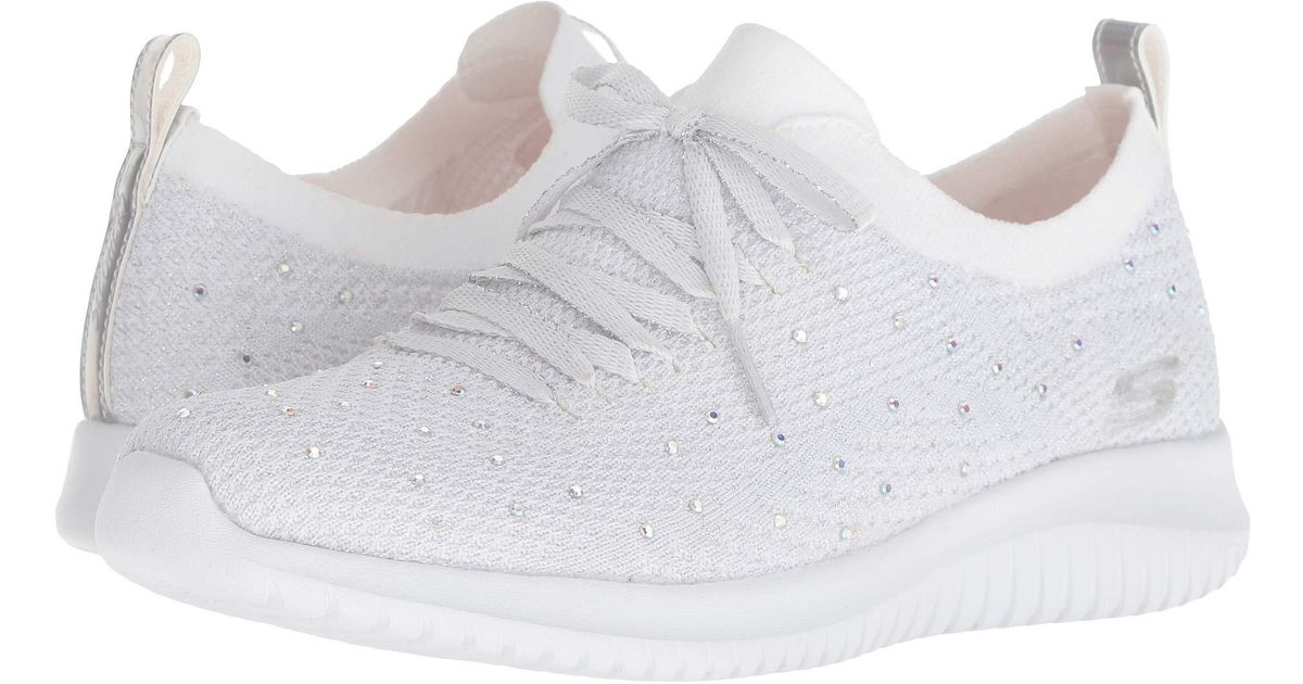 sketchers ultra flex white