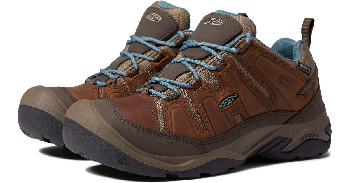 Keen Leather Circadia Waterproof in Brown Lyst