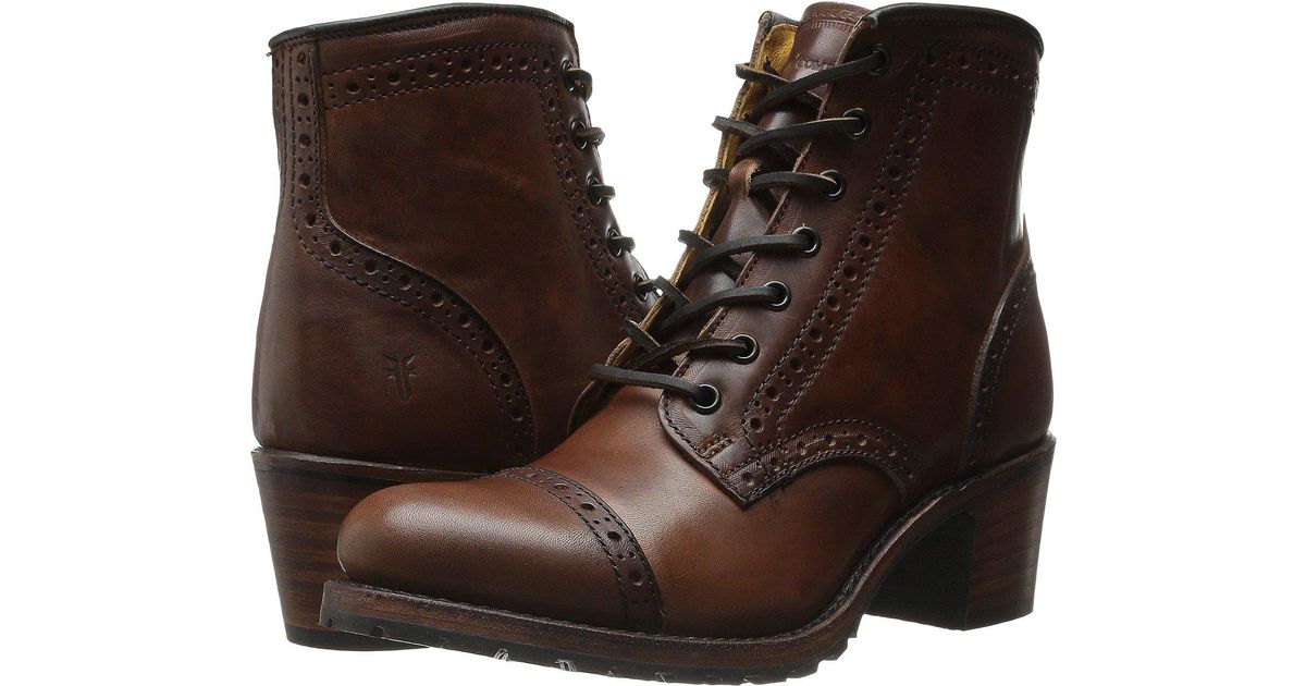 frye sabrina brogue